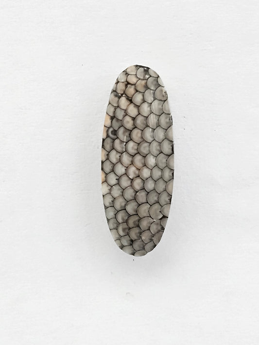 Snake skin agate cabochon