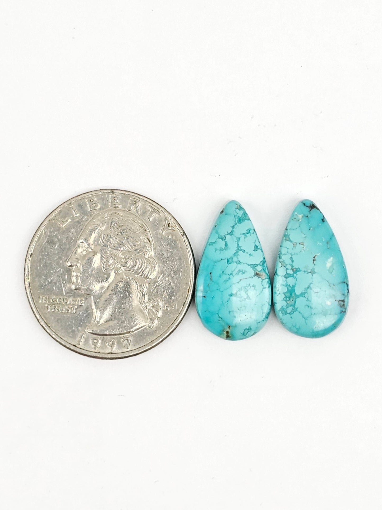 Cloud Mountain Turquoise Pair