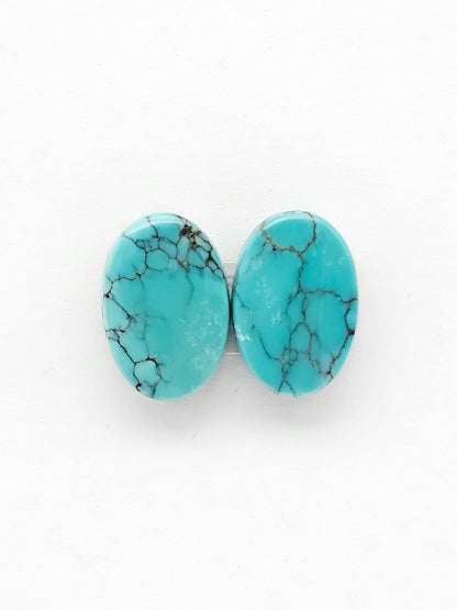 Cloud Mountain Turquoise Pair