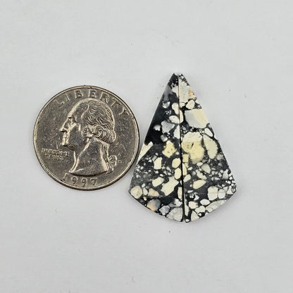 Maligano Jasper cabochon pair