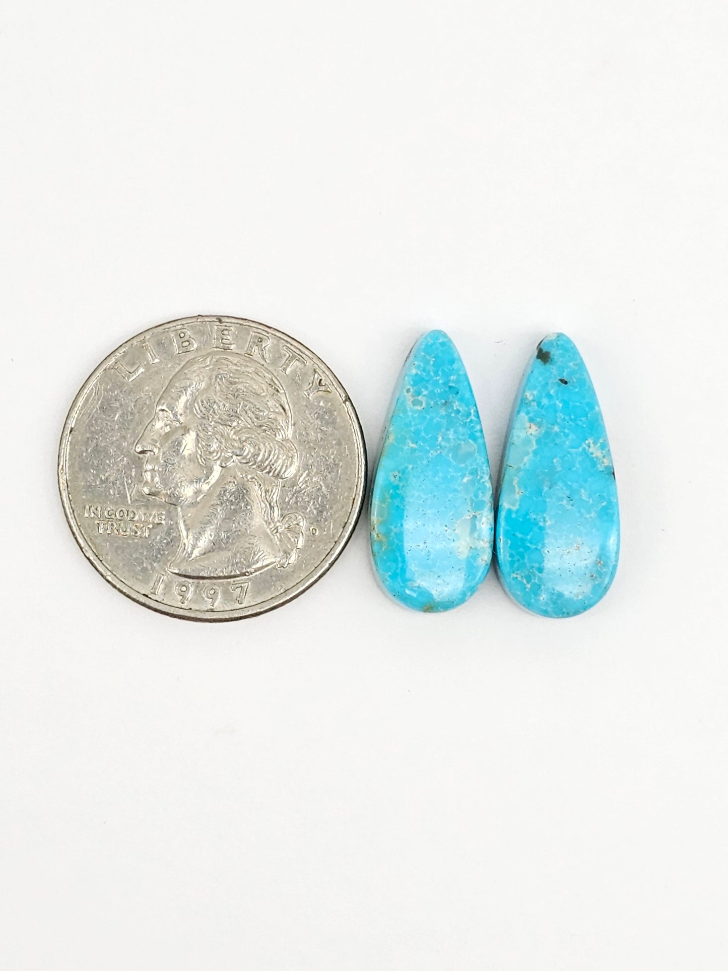 Cloud Mountain Turquoise Pair