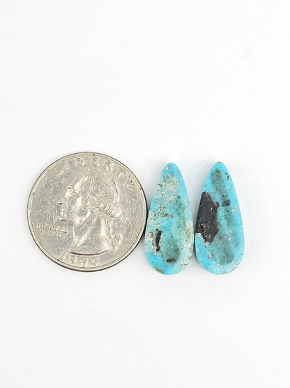 Cloud Mountain Turquoise Pair