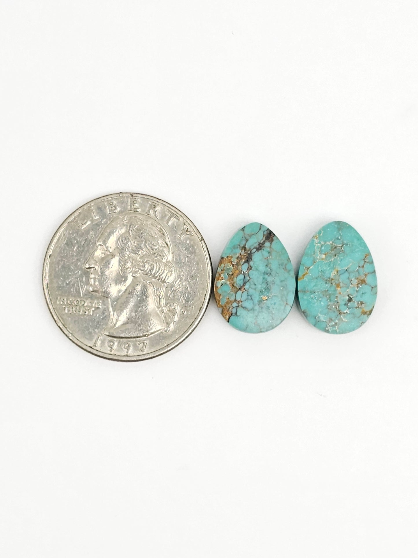 Cloud Mountain Turquoise Pair