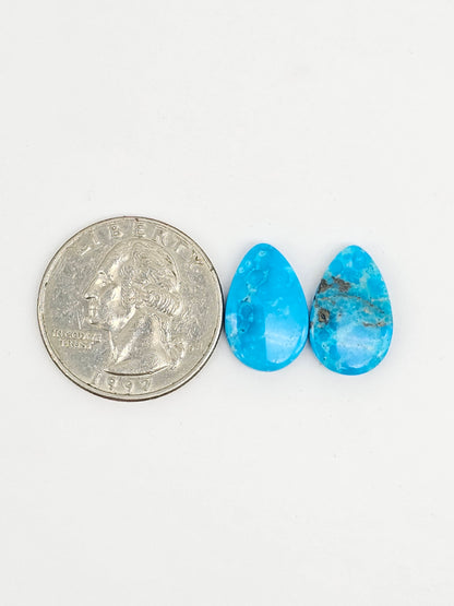 Cloud Mountain Turquoise Pair