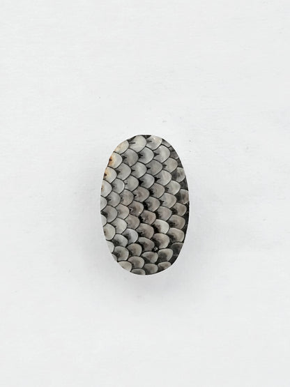 Snake skin agate cabochon