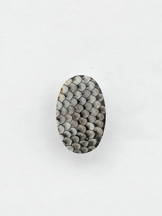 Snake skin agate cabochon
