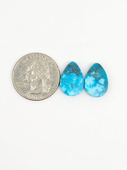 Cloud Mountain Turquoise Pair