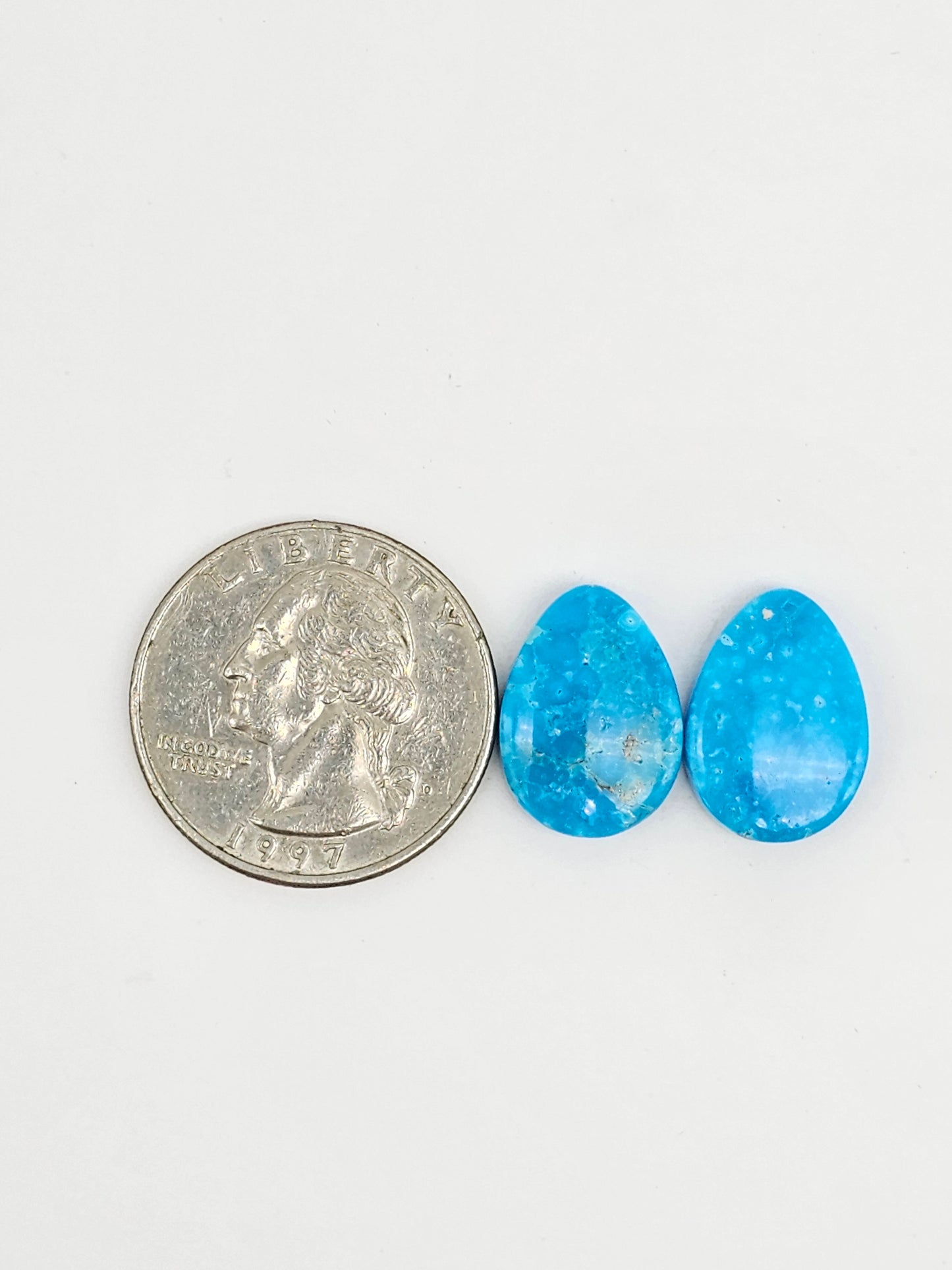 Cloud Mountain Turquoise Pair