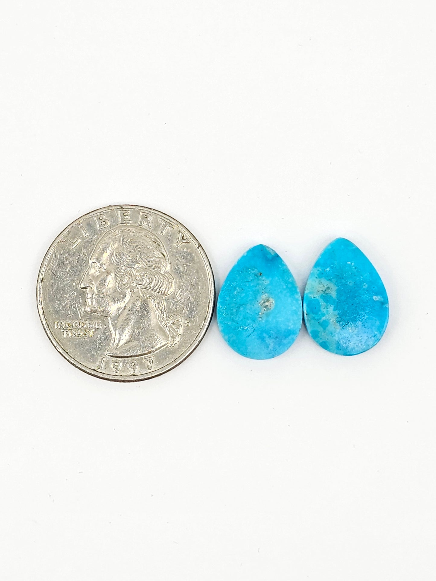 Cloud Mountain Turquoise Pair