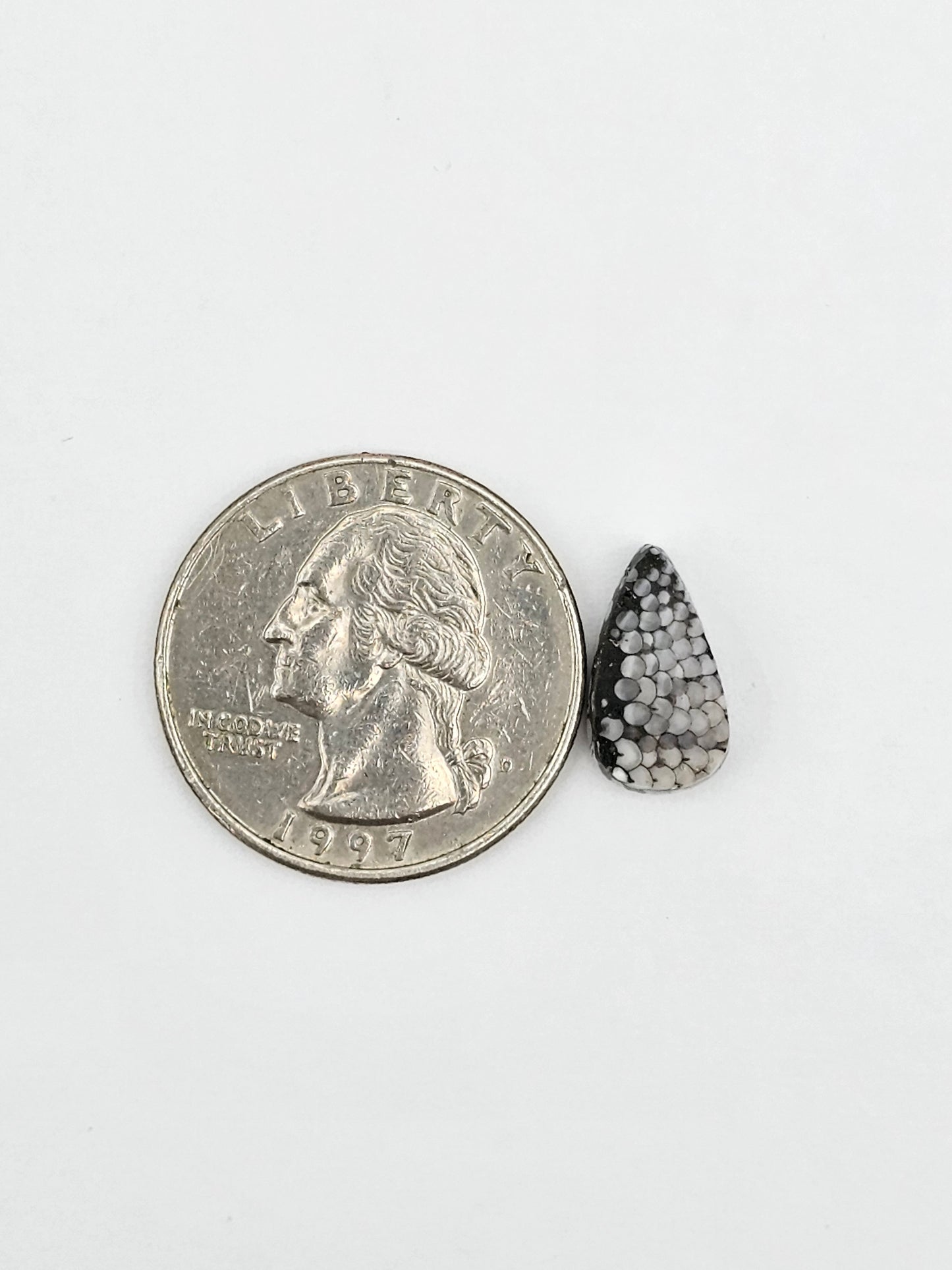 Snake skin agate cabochon