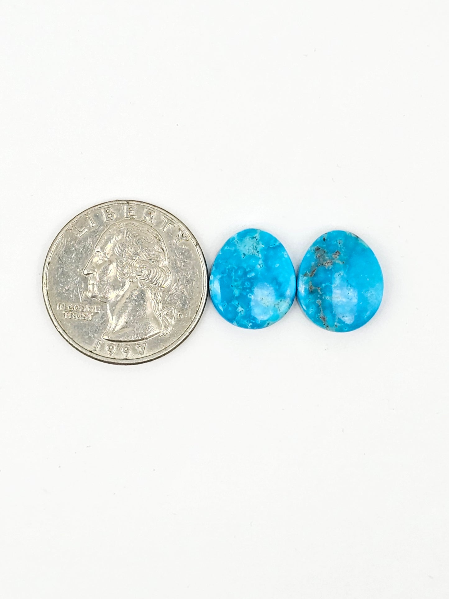 Cloud Mountain Turquoise Pair
