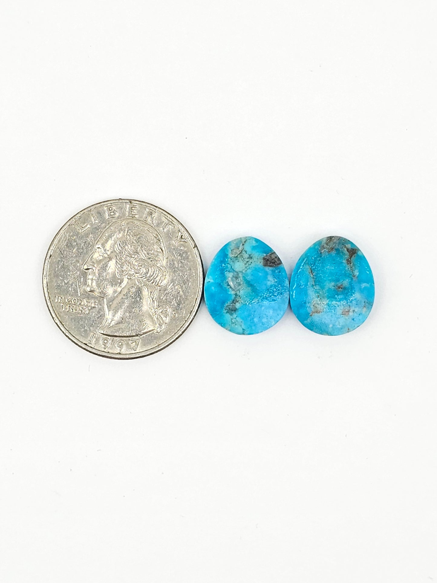 Cloud Mountain Turquoise Pair