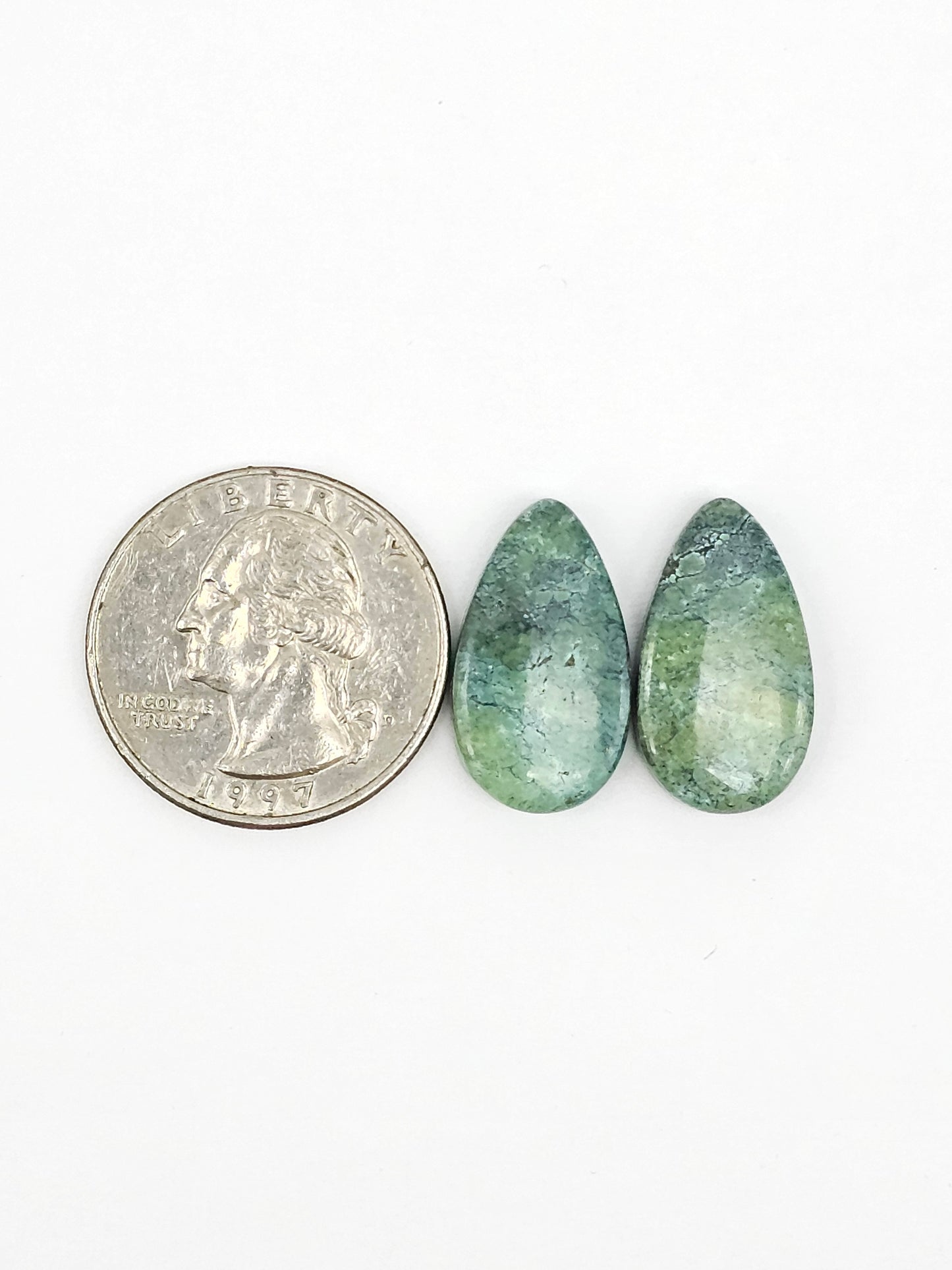 Cloud Mountain Turquoise Pair