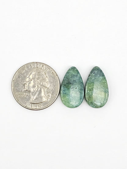 Cloud Mountain Turquoise Pair