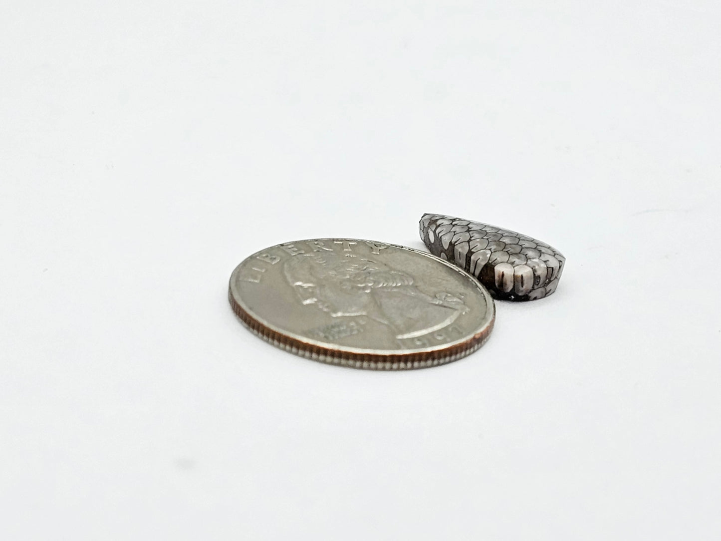 Snake skin agate cabochon
