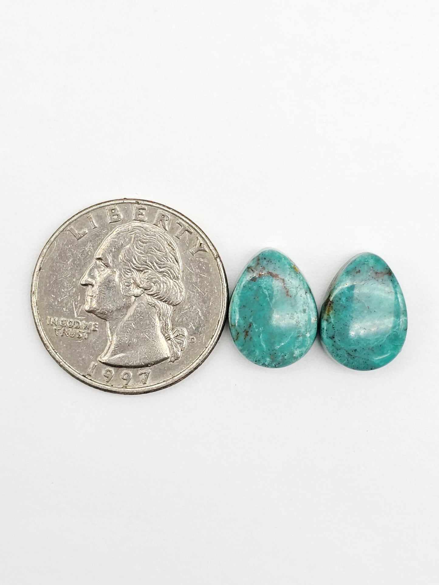 Cloud Mountain Turquoise Pair