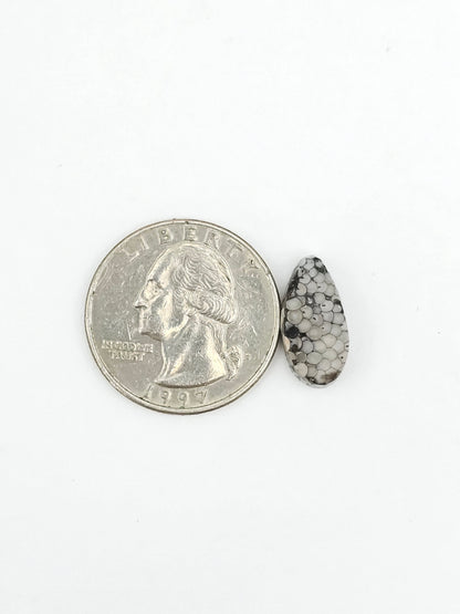 Snake skin agate cabochon