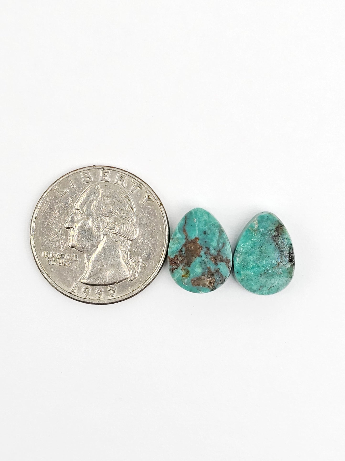Cloud Mountain Turquoise Pair