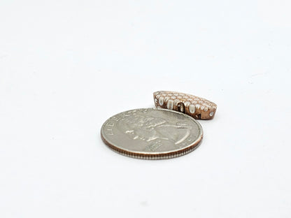 Snake skin agate cabochon