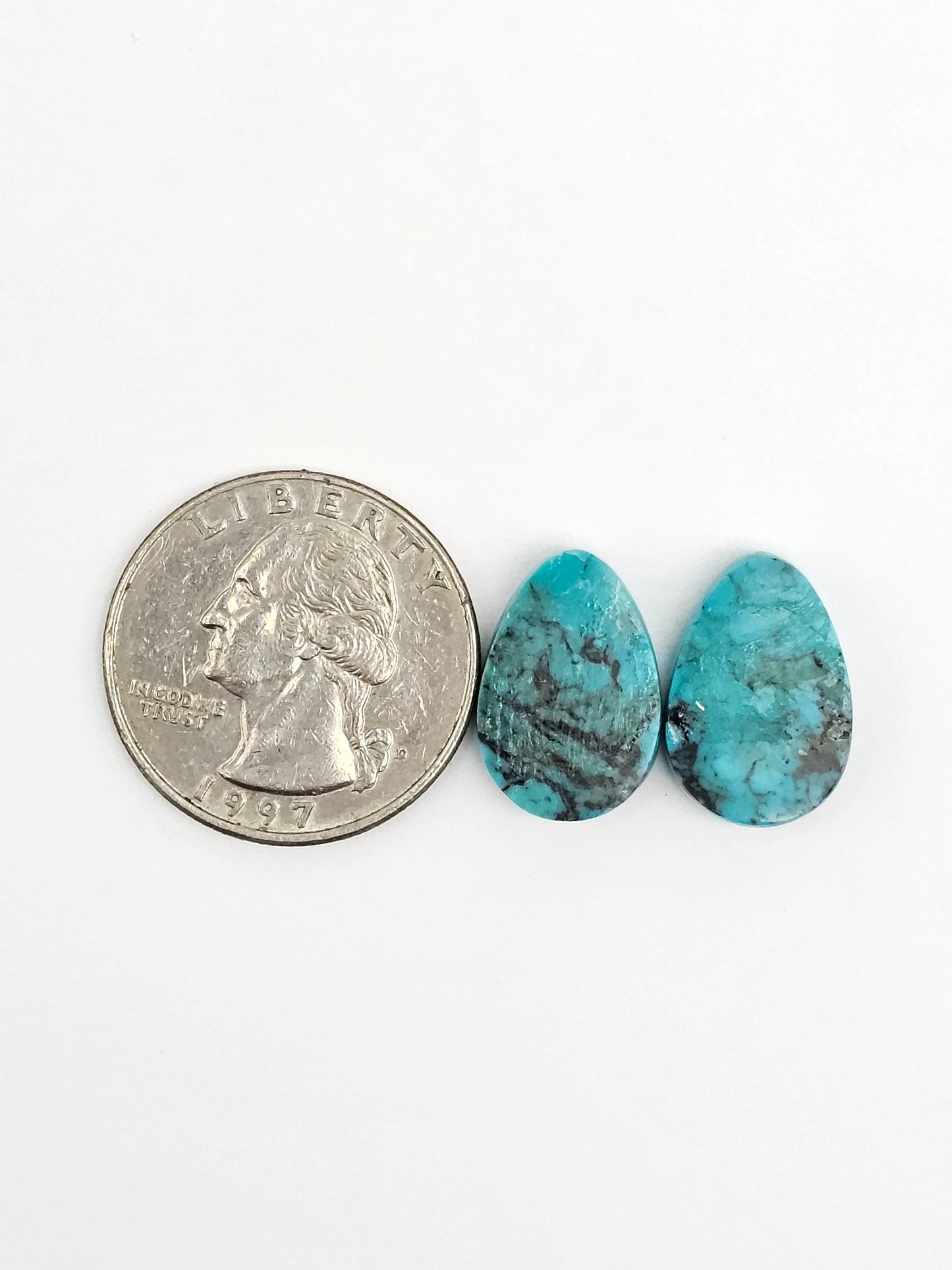 Cloud Mountain Turquoise Pair