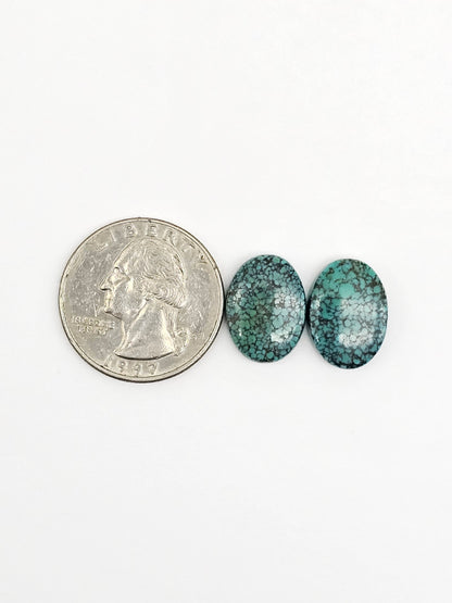 Cloud Mountain Turquoise Pair