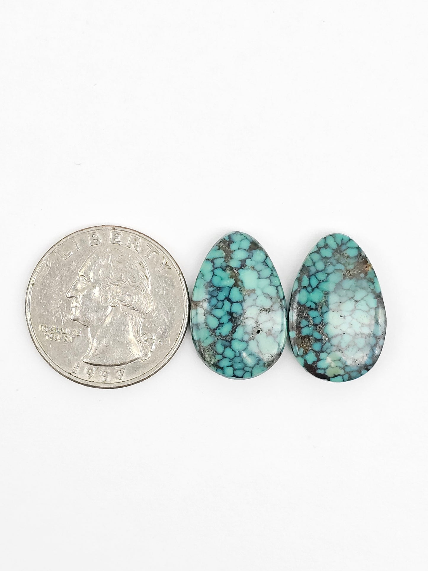 Cloud Mountain Turquoise Pair