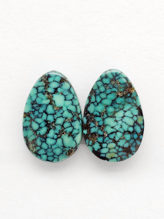 Cloud Mountain Turquoise Pair