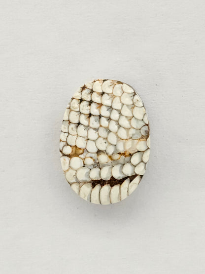 Snake skin agate cabochon
