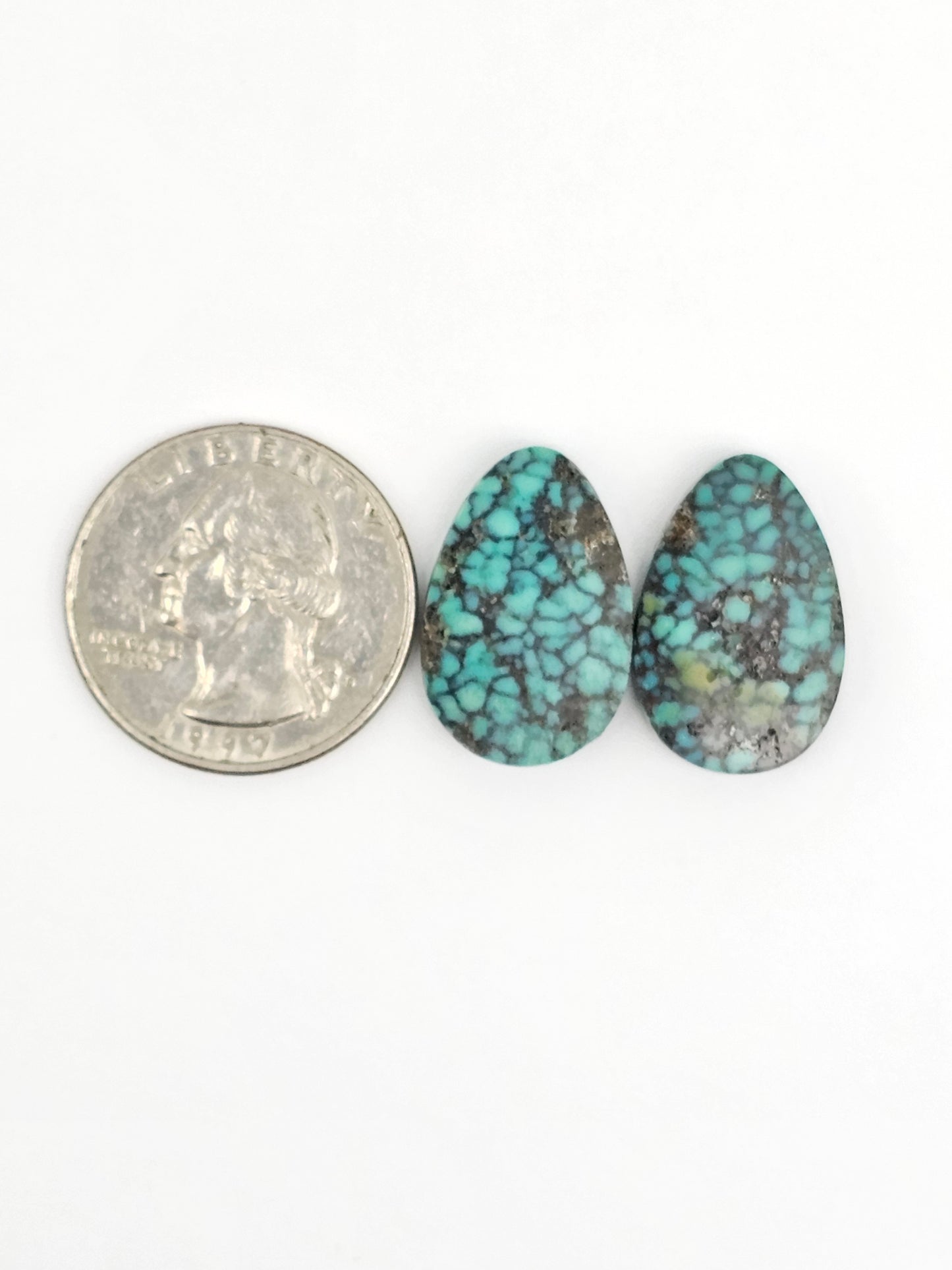 Cloud Mountain Turquoise Pair