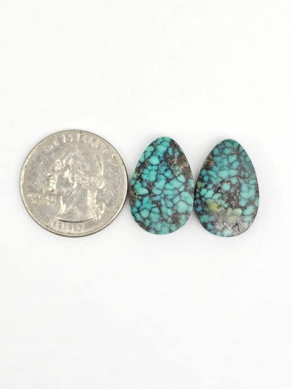 Cloud Mountain Turquoise Pair