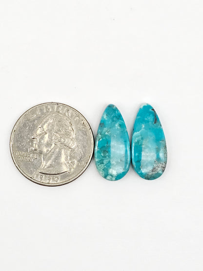 Cloud Mountain Turquoise Pair