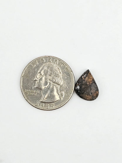 Snake skin agate cabochon