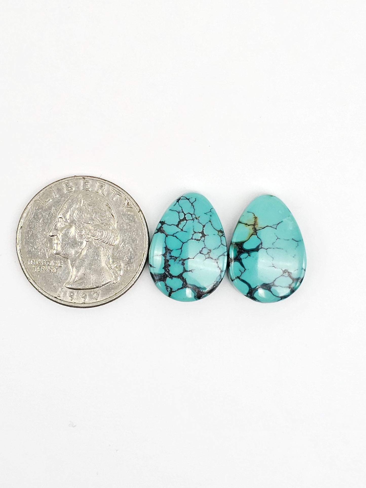 Cloud Mountain Turquoise Pair