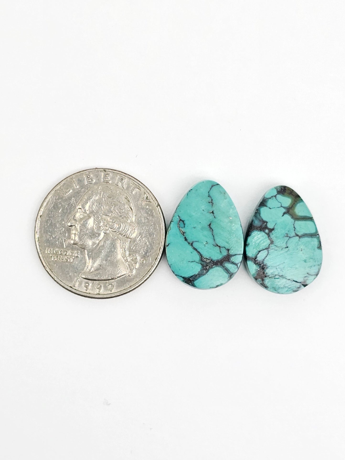 Cloud Mountain Turquoise Pair