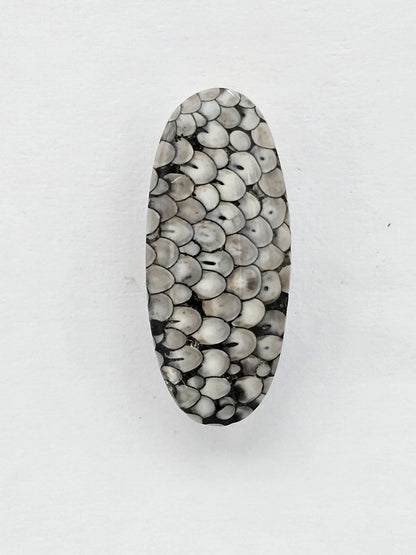 Snake agate cabochon large