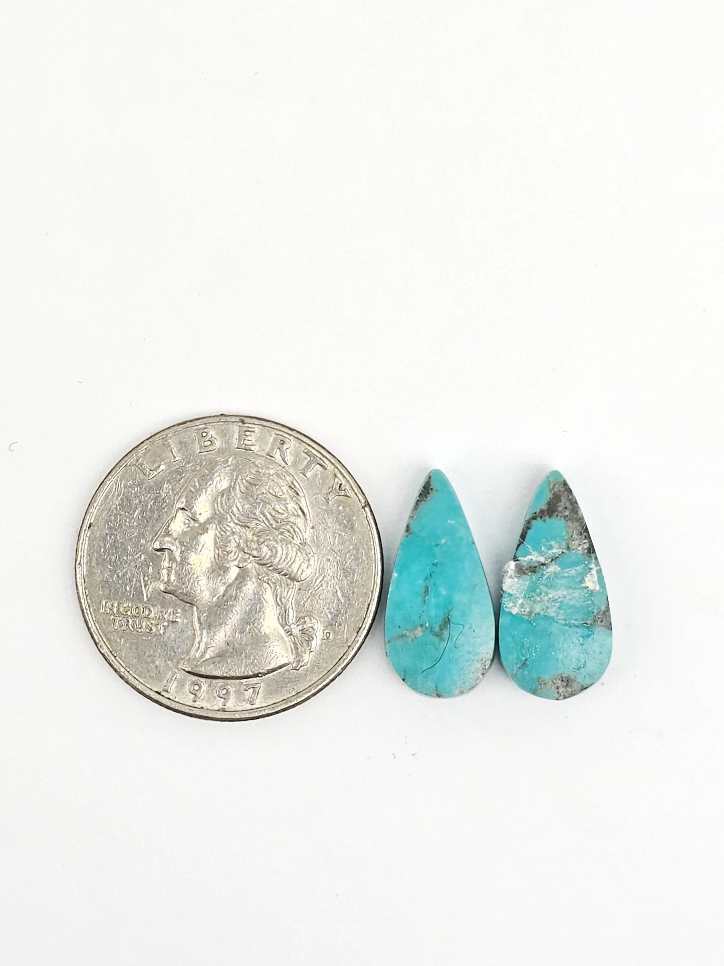 Cloud Mountain Turquoise Pair