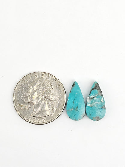 Cloud Mountain Turquoise Pair