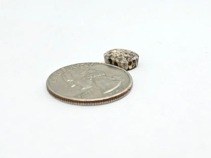 Snake skin agate cabochon