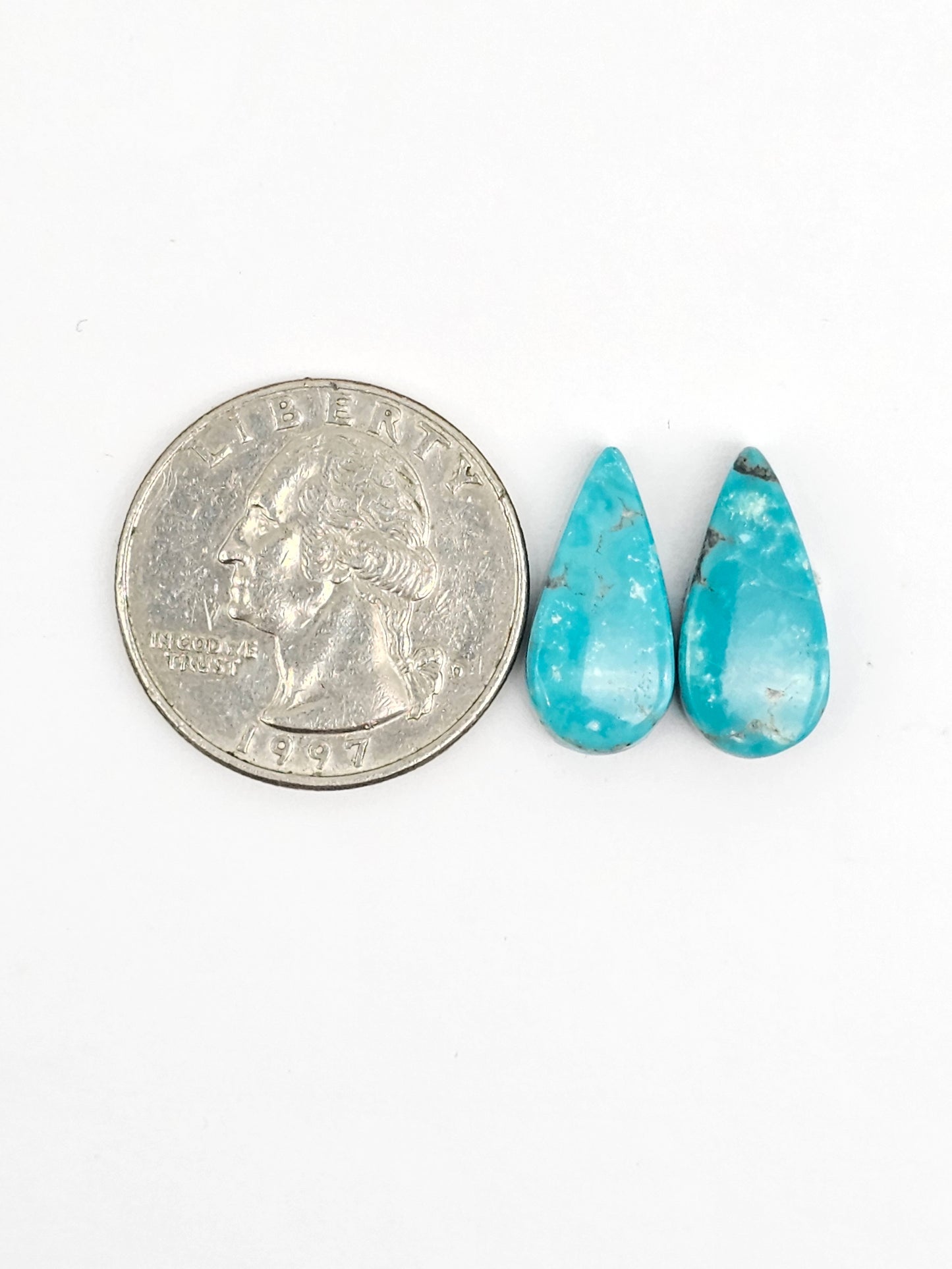Cloud Mountain Turquoise Pair