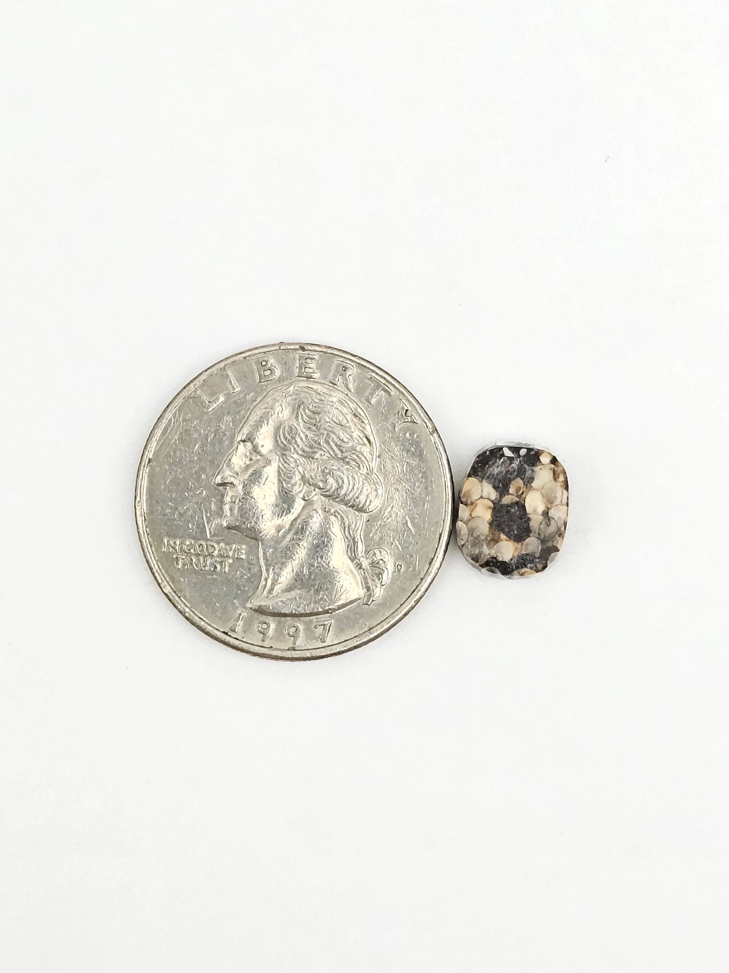 Snake skin agate cabochon