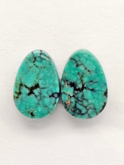 Cloud Mountain Turquoise Pair