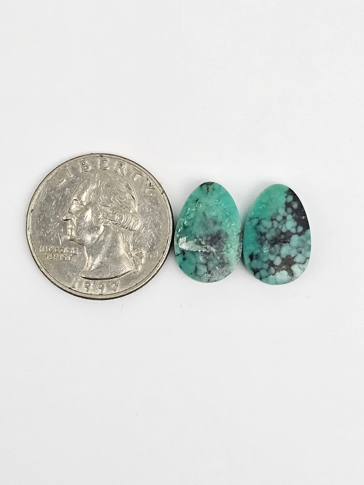 Cloud Mountain Turquoise Pair