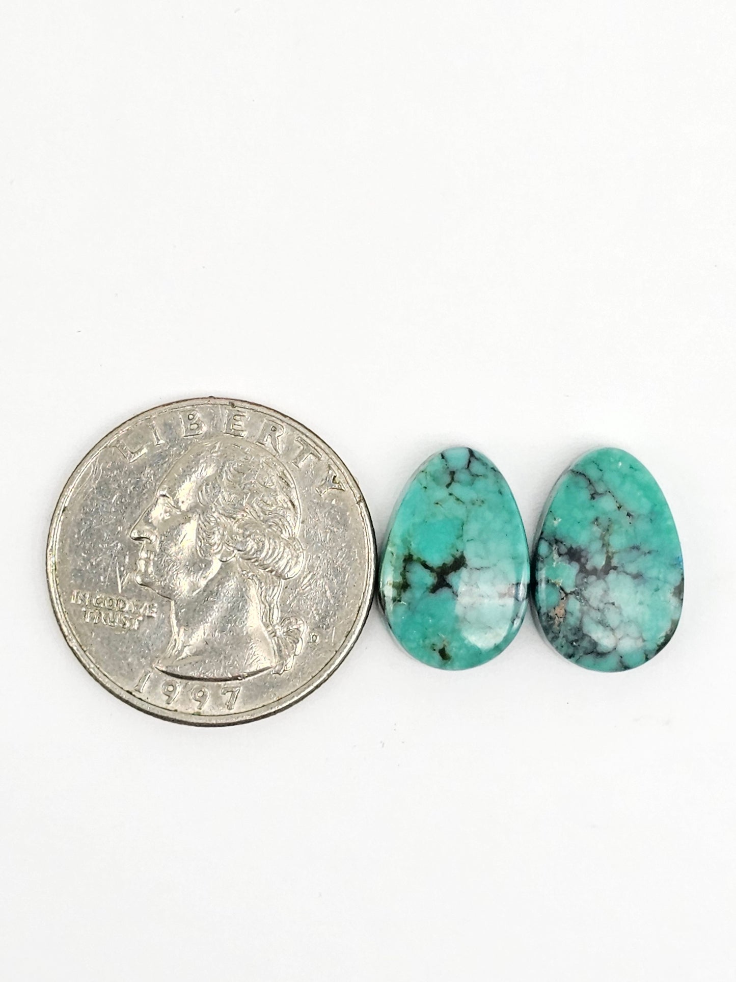 Cloud Mountain Turquoise Pair