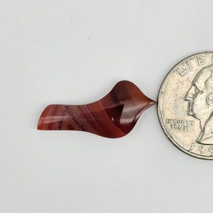 Carnelian Agate Bird Cabochon