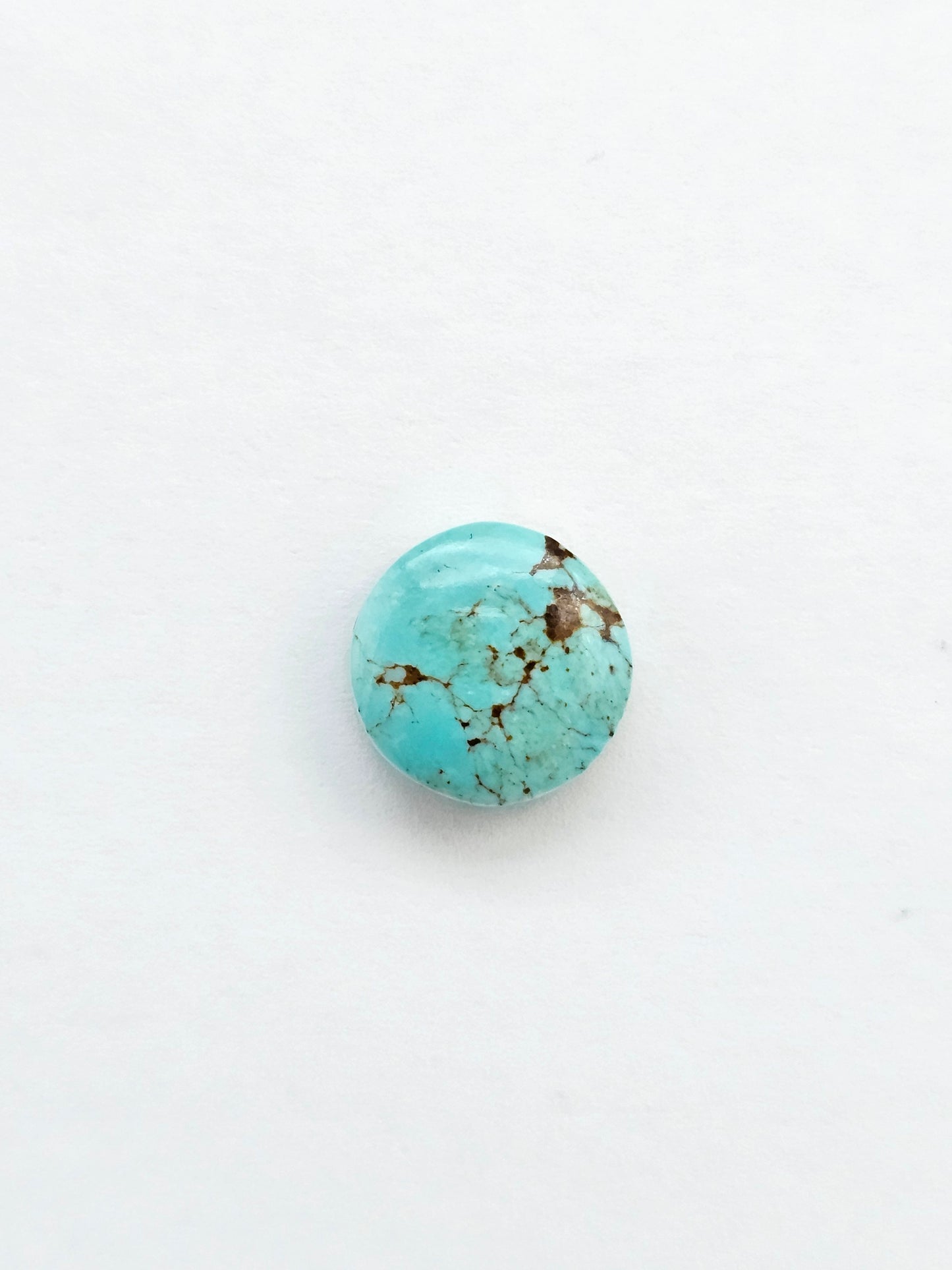 Mexican Campitos Turquoise Cabochon | Artisan Cut Gemstone