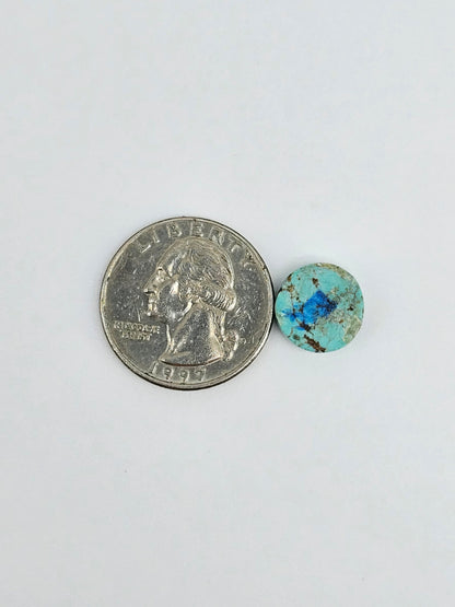 Mexican Campitos Turquoise Cabochon | Artisan Cut Gemstone