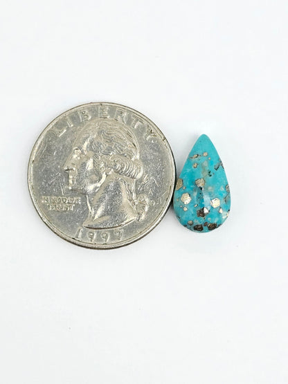 Mexican Turquoise Cabochon for Silversmiths – Hand Cut Natural Stone