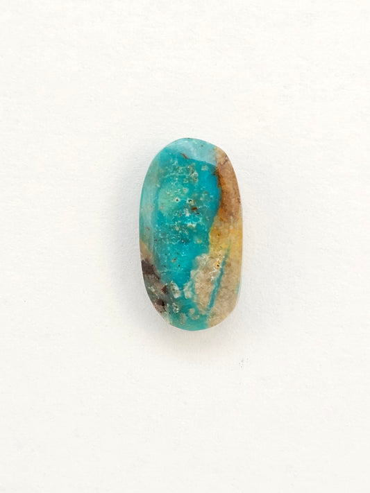 Mexican Campitos Turquoise Cabochon | Artisan Cut Gemstone