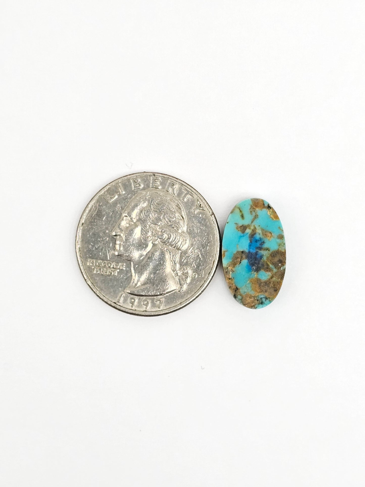 Mexican Turquoise Cabochon for Silversmiths – Hand Cut Natural Stone