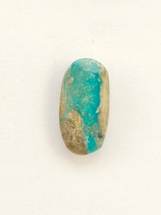 Mexican Campitos Turquoise Cabochon | Artisan Cut Gemstone